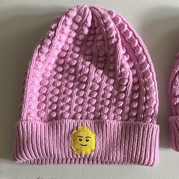 Mommy and me matching pink Lego hats price is for both! - Picture 3 of 5